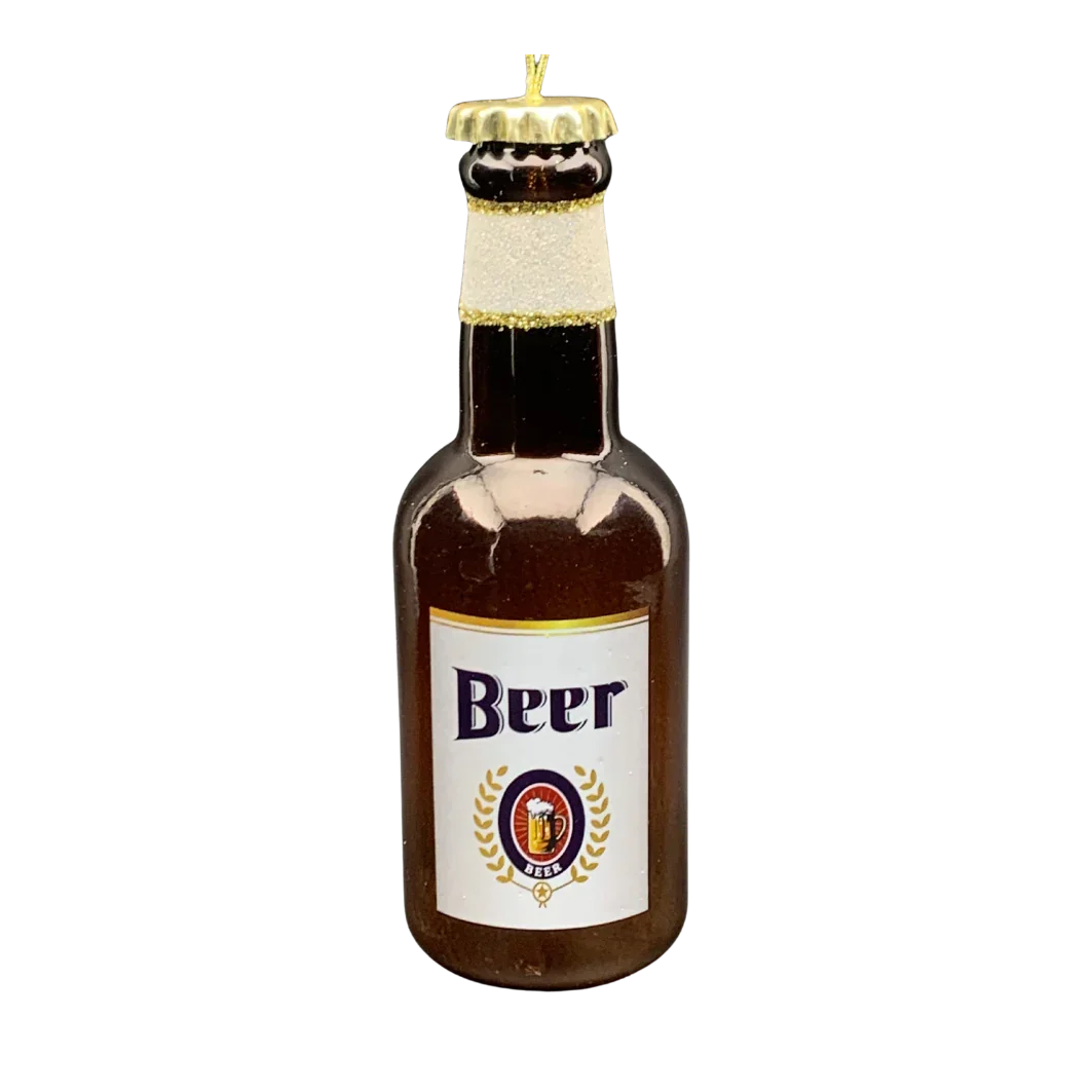 Beer Bottle Ornament