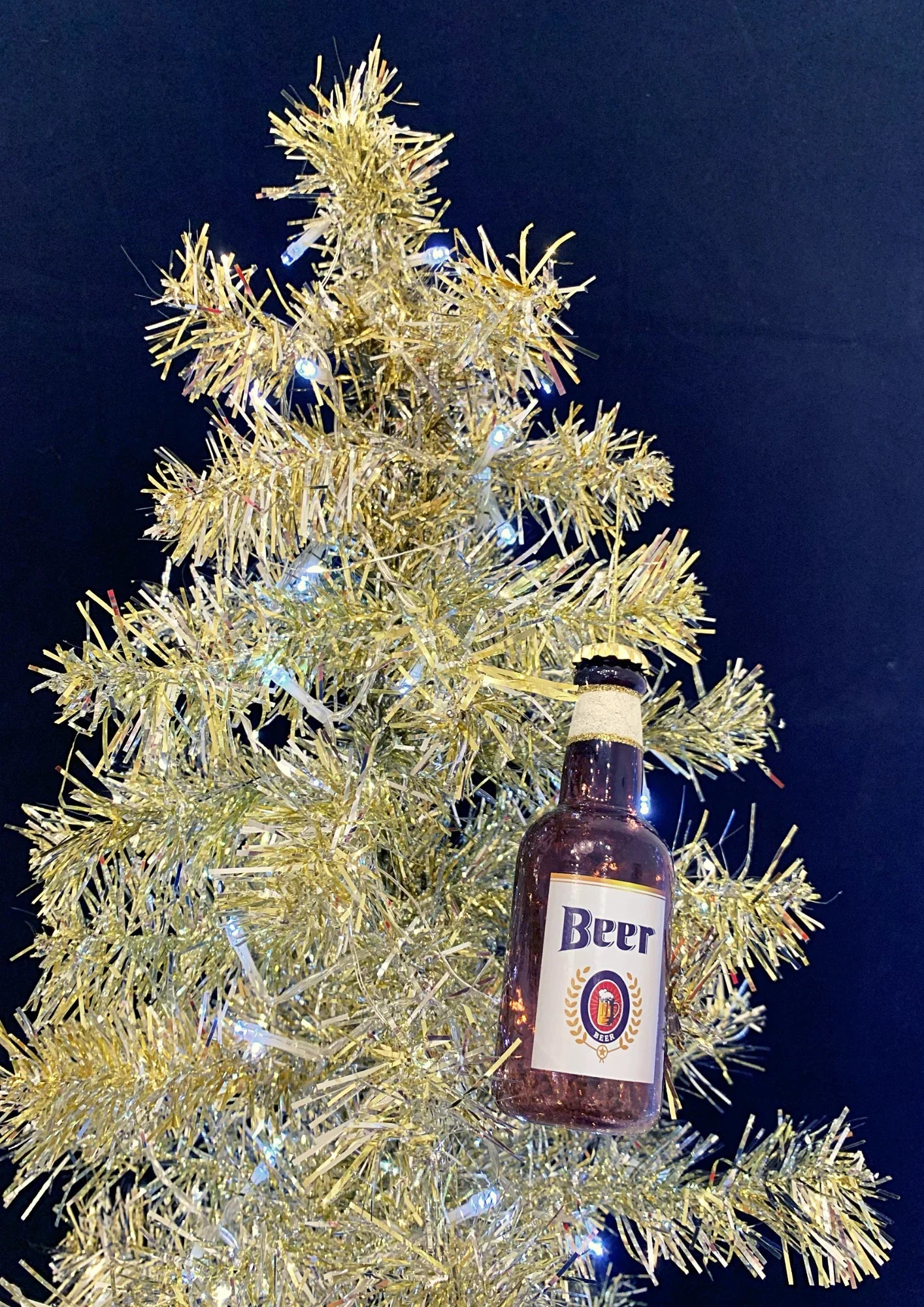 Beer Bottle Ornament