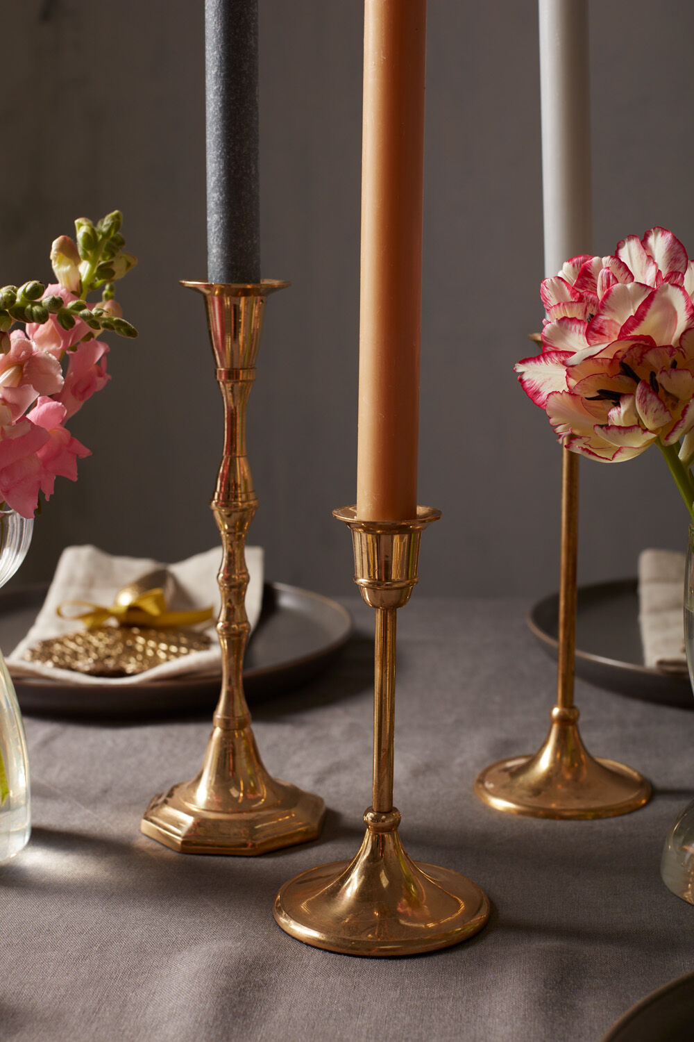 Antique Candlestick 3.25" x 8.25"