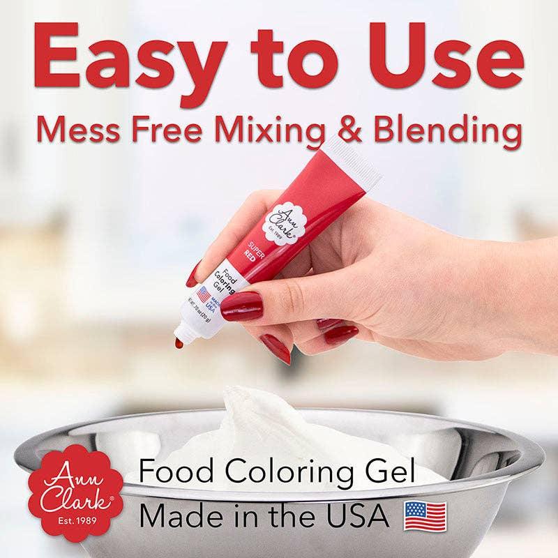 Ann Clark Food Coloring Gel 12-Pack