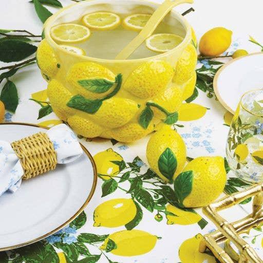 8 Oak Lane Lemon Punch Bowl & Ladle