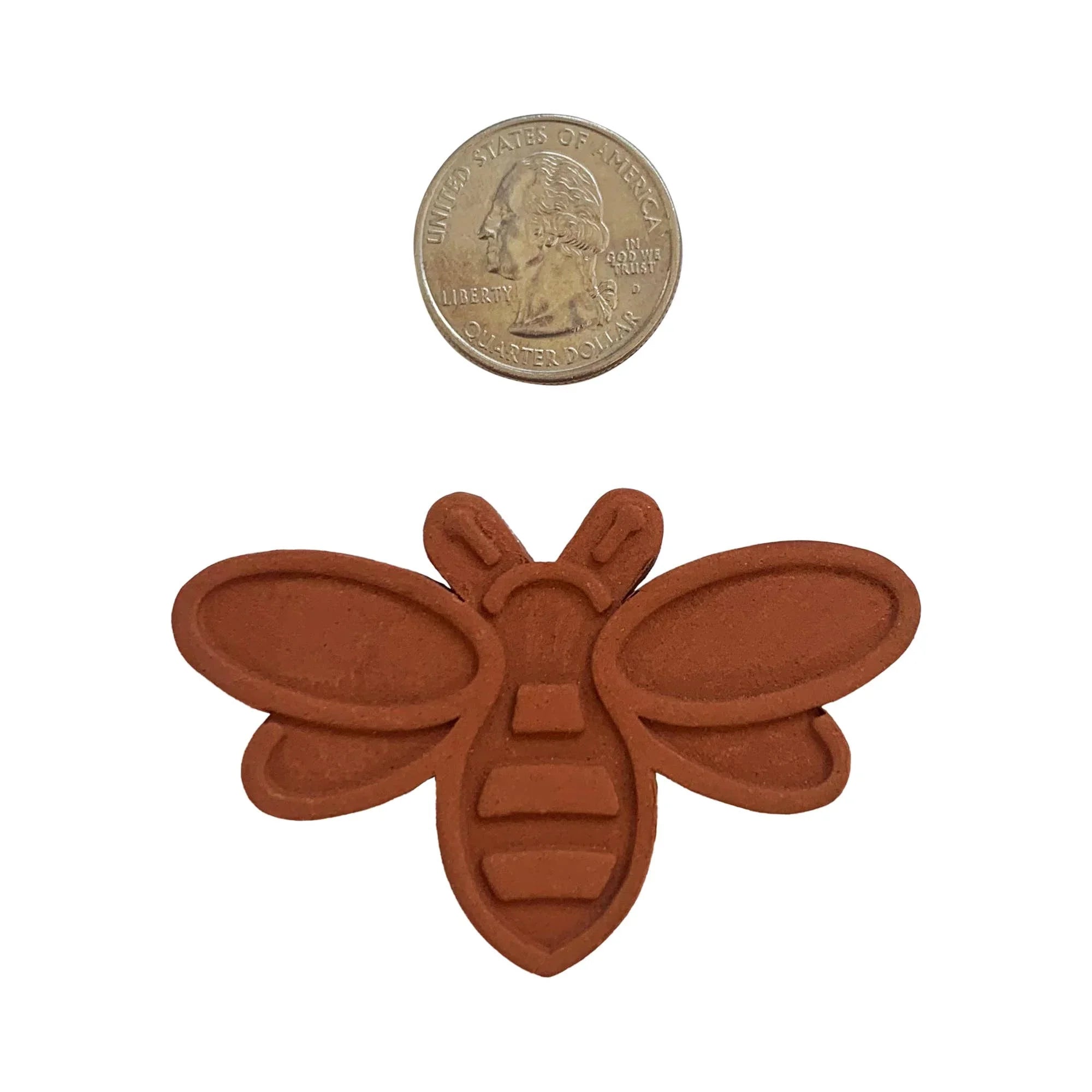 Bee Sugar Keeper, Set of 2, 2.5" x 2" x 0.4"