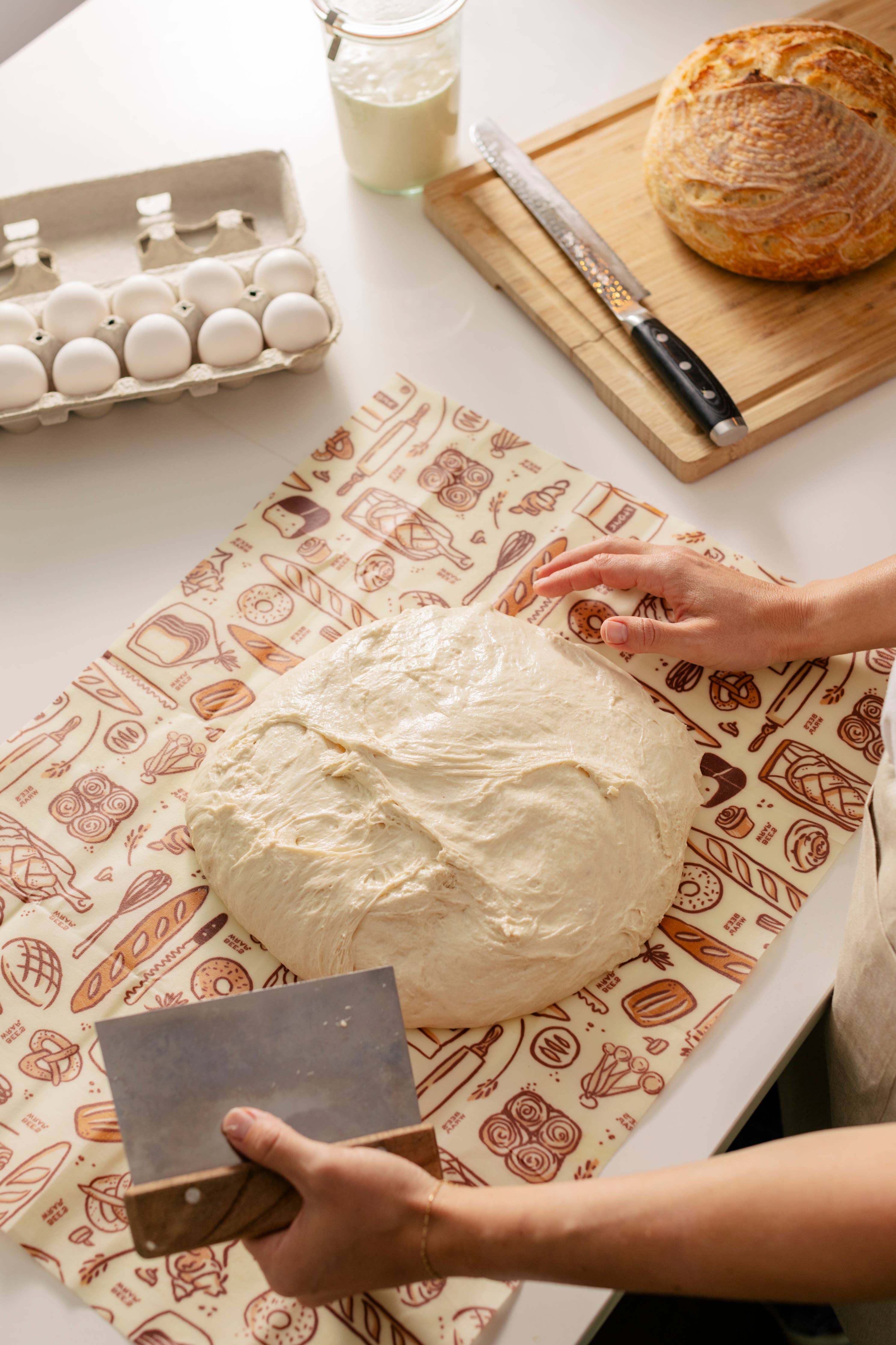 Bee's Wrap Beeswax Reusable Bread Wrap — Bakery Lane Print