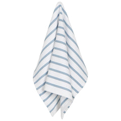Basketweave Slate Blue Dishtowel