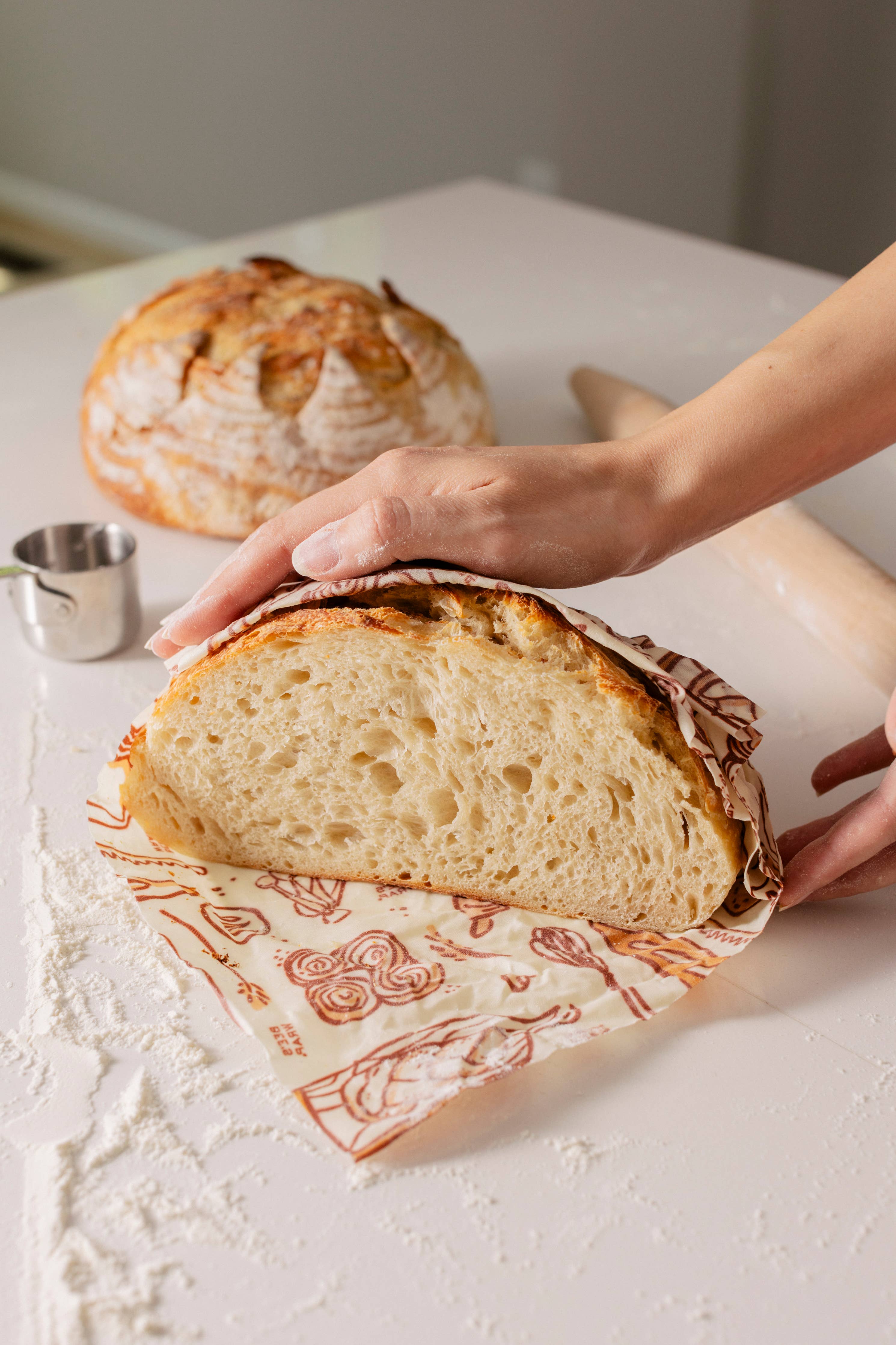 Bee's Wrap Beeswax Reusable Bread Wrap — Bakery Lane Print