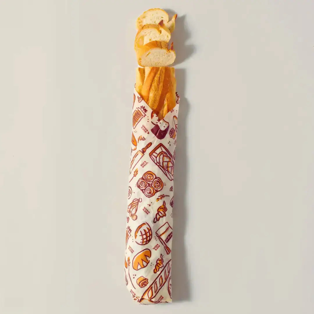Bee's Wrap Beeswax Reusable Bread Wrap — Bakery Lane Print