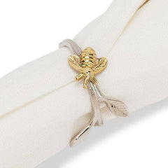 Bee on Branch Napkin Ring-2"D