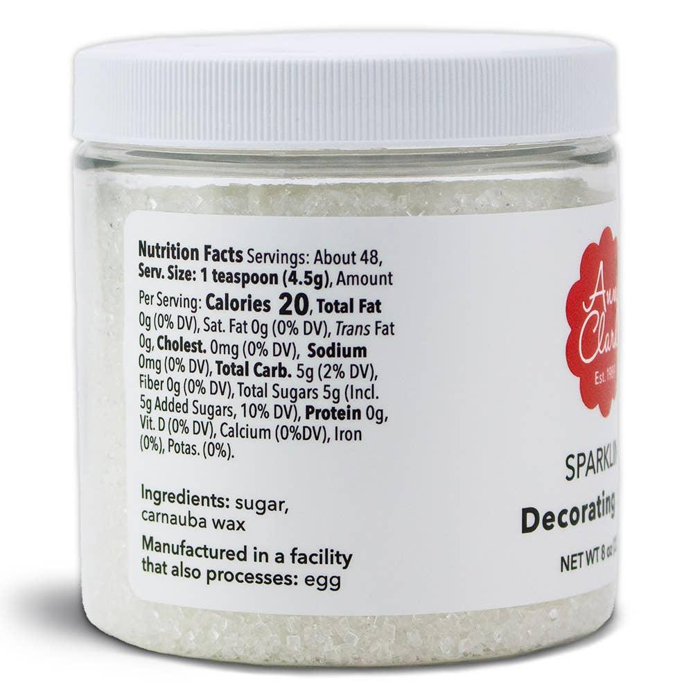Ann Clark Sparkling Sugar White Decorating Sugar