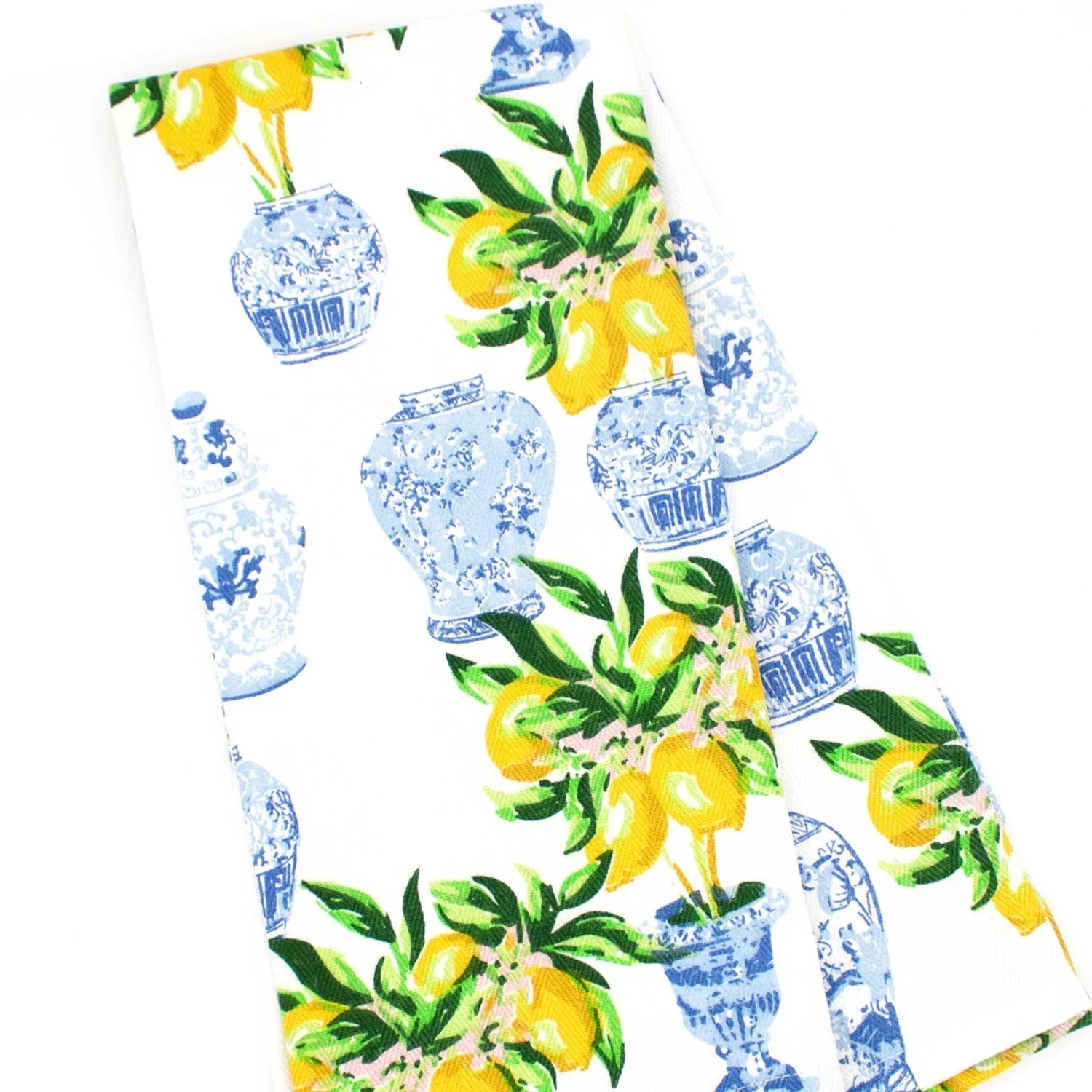 8 Oak Lane Lemon Ginger Kitchen Towel Set