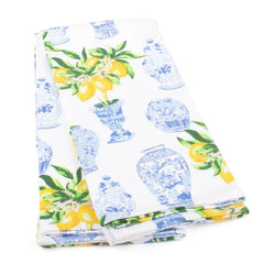 8 Oak Lane Lemon Ginger Kitchen Towel Set