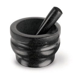 5.5" Black Granite Mortar & Pestle