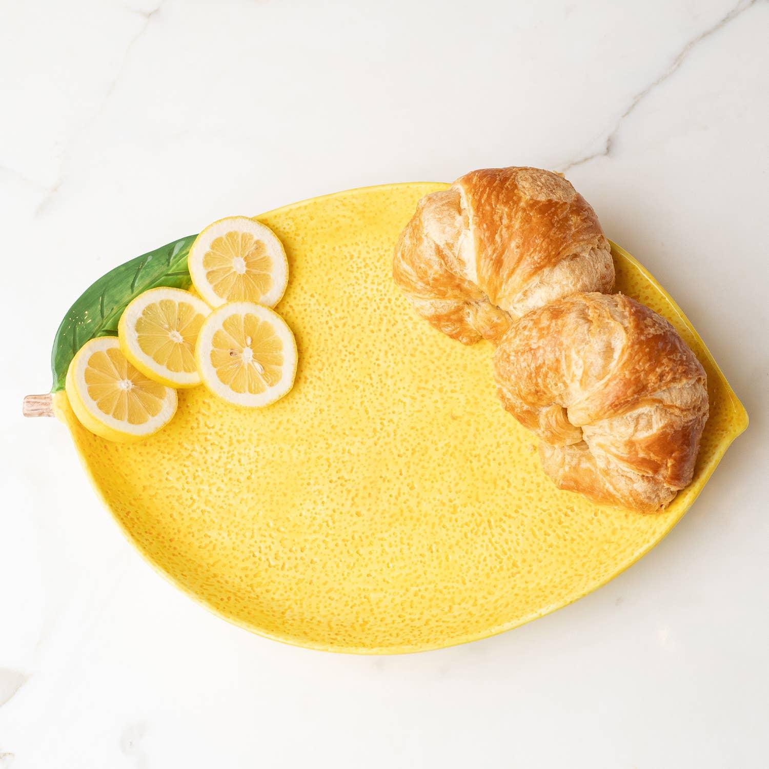 8 Oak Lane Lemon Serving Platter