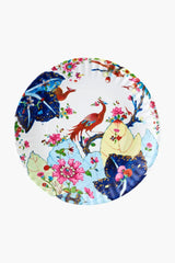 180 Degrees Melamine Tobacco Leaf Plates Set of 4