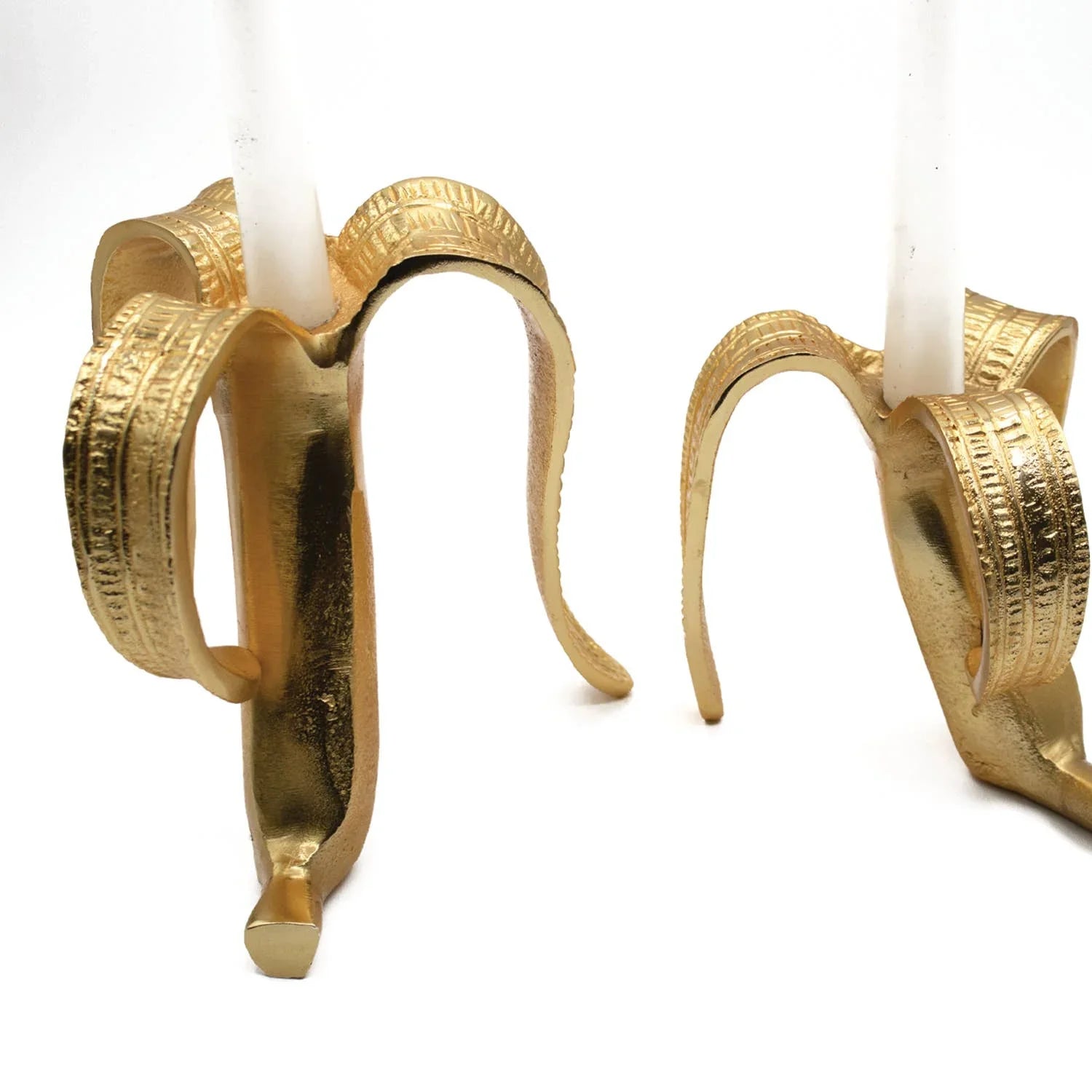 8 Oak Lane Banana Candlestick Set