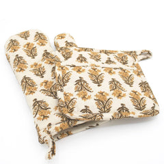 8 Oak Lane Harvest Oven Mitt Set