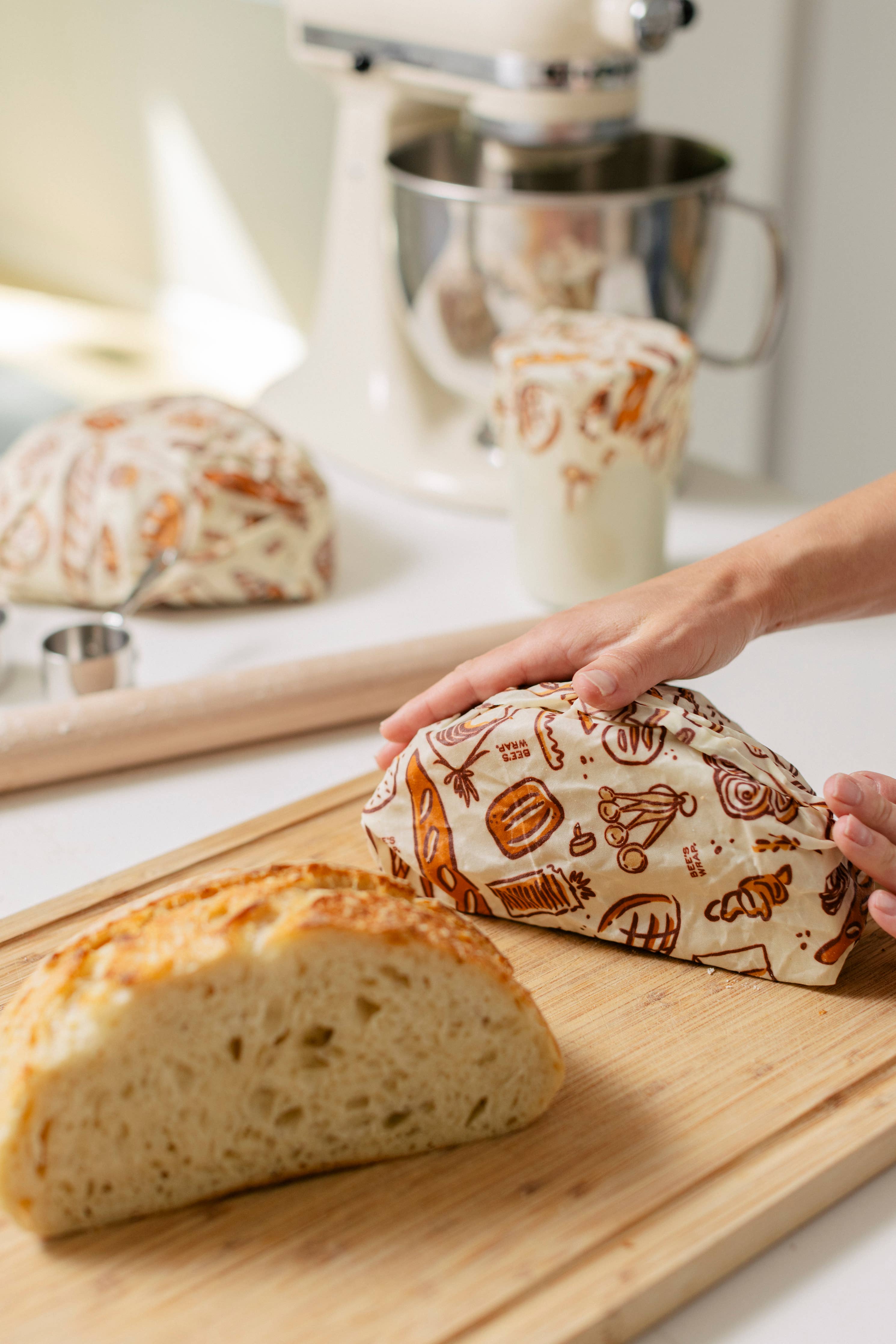 Bee's Wrap Beeswax Reusable Bread Wrap — Bakery Lane Print