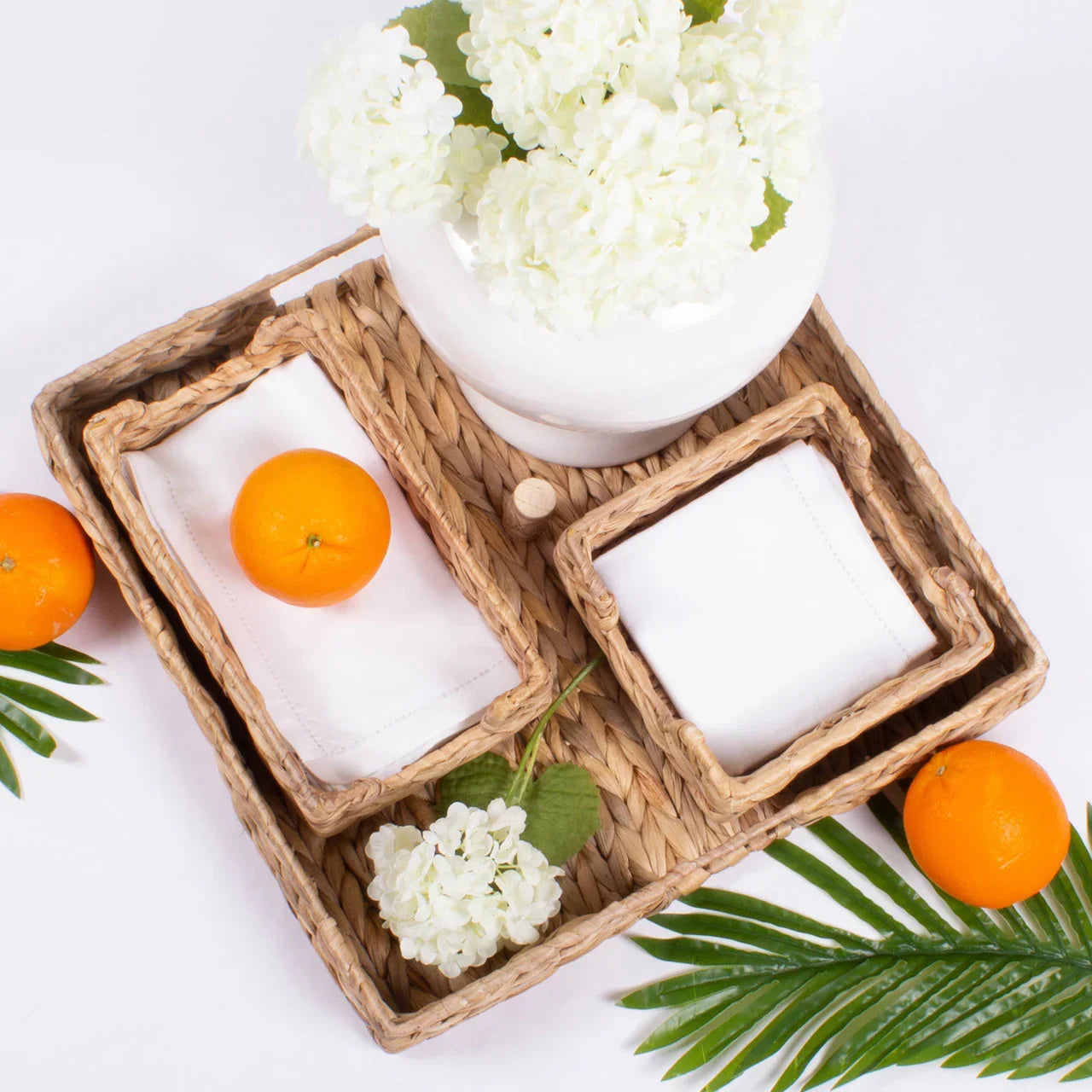8 Oak Lane Woven Guest Napkin Tray
