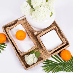 8 Oak Lane Woven Guest Napkin Tray