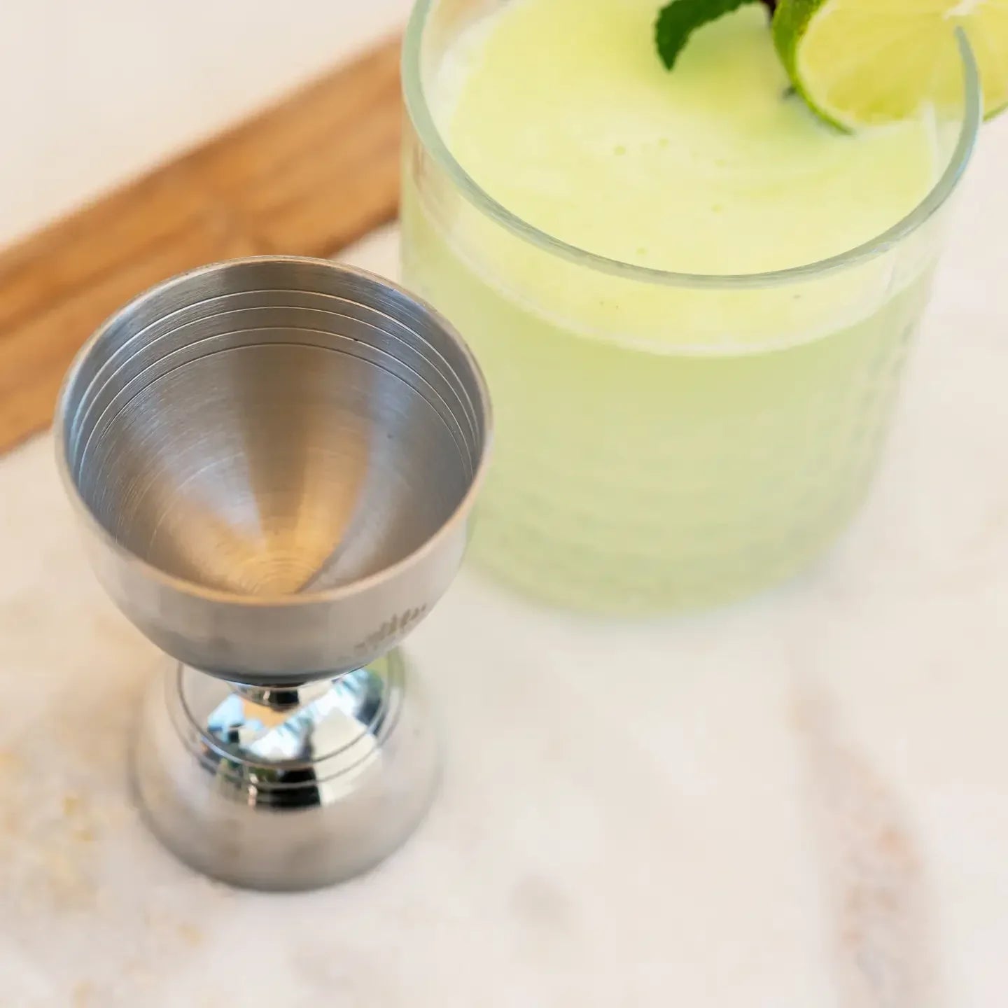 Bell Jigger, 2 oz Stainless Steel