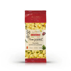 "Orecchiette Baresi" with broccoli rabe and dried tomato