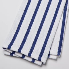 Basketweave Royal Blue Dishtowel
