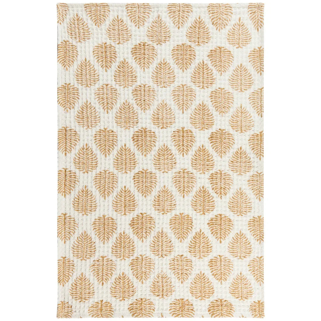 Arbor Block Print Waffle Dishtowel
